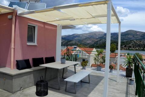 Apartament Argostoli Terrace Loft With Sea Views Zewnętrze zdjęcie
